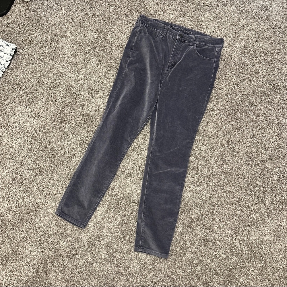 NWT American Eagle Grey Corduroy